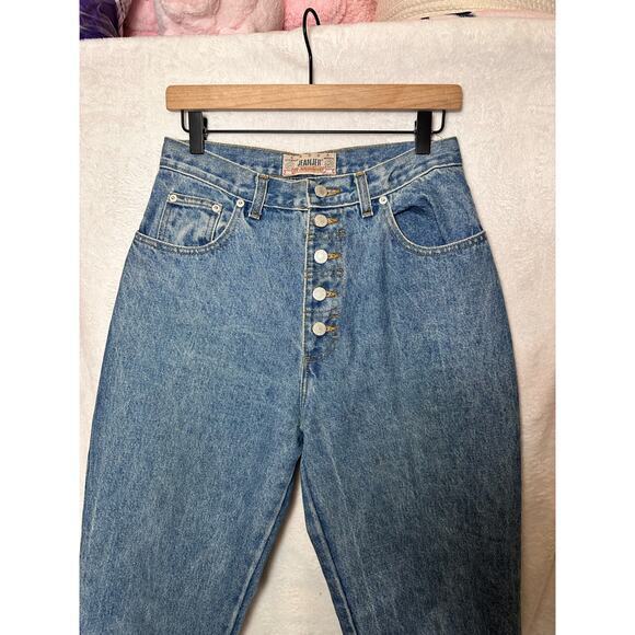 Jeanjer By Jordache Denim High Rise Mom Jeans Size 11/12 Made in the‎ USA - Picture 3 of 12